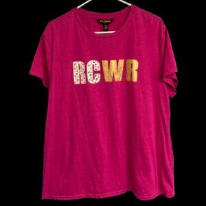 RC RocaWear Pink Women's T-Shirt Size 3X